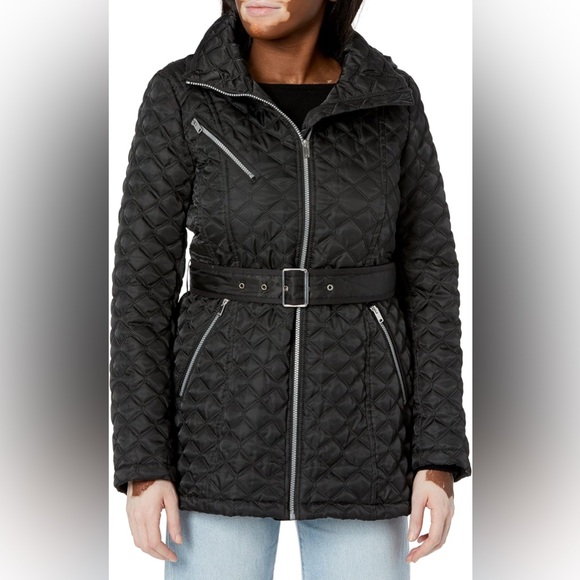 Marc New York Jackets & Blazers - Marc New York by Andrew Marc Women's Brighton Quilted Black Jacket Coat